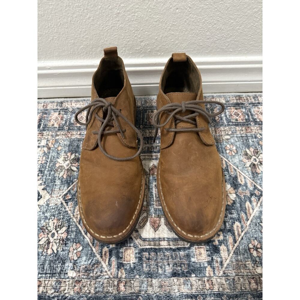 Redhead Brown Oiled Leather Men's Chuka Desert Boots Chukka 9M Casual New‎